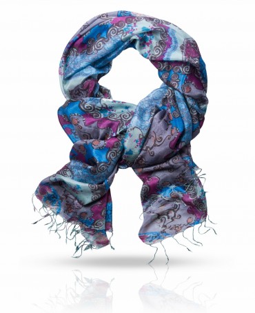 Палантин Женский S-GEOMETRIC/LILAC